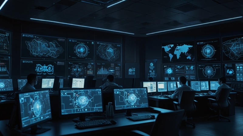 AI Military Control Room
