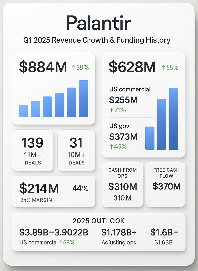 Palantir Q12025 Financial Performance