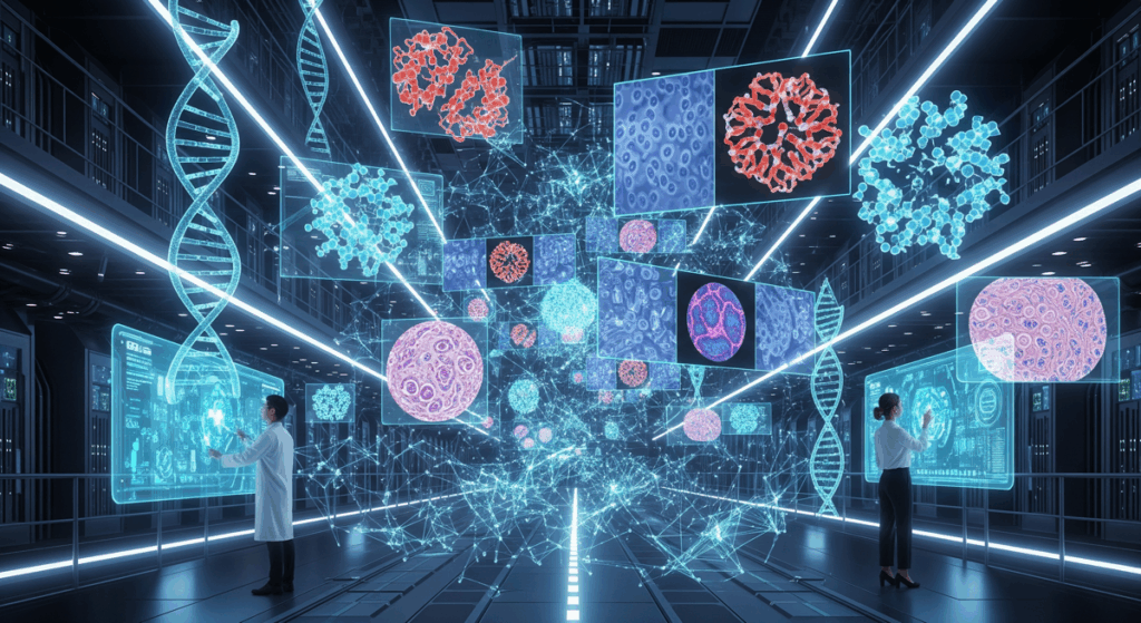 AI + multi-omics platform