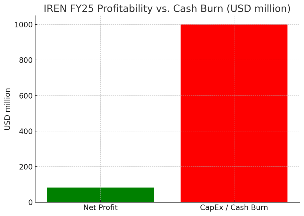 Net Profit versus Cash Burn